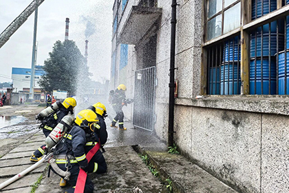 6686体育股份公司开展电气火灾事故应急实战演练