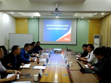 中国石化联合会与巴斯夫专家来我公司开展技术交流