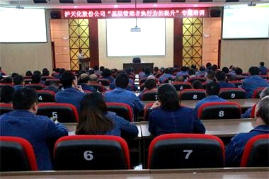 6686体育股份公司党委开展“基层管理者执行力的提升”专题培训