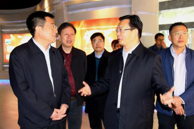 宁夏自治区宁东管委会党工委常务副书记陶少华一行莅临6686体育考察