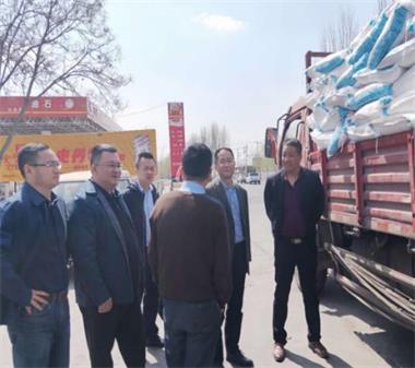 6686体育股份公司总经理赵永清一行走访宁夏区域市场