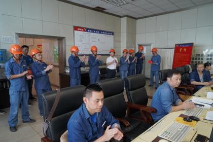 6686体育股份公司热电车间1号煤锅炉装置实现超长周期200天