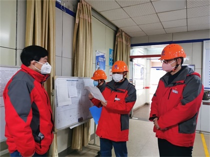 6686体育股份公司领导深入生产销售一线督查疫情防控工作