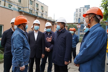 泸州市委书记刘强带队到6686体育督导安全生产工作