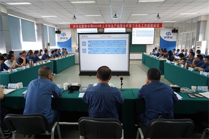 6686体育股份公司召开2020年上半年生产经营分析会