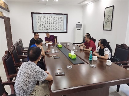 6686体育股份公司总经理赵永清率队走访华东市场核心客户