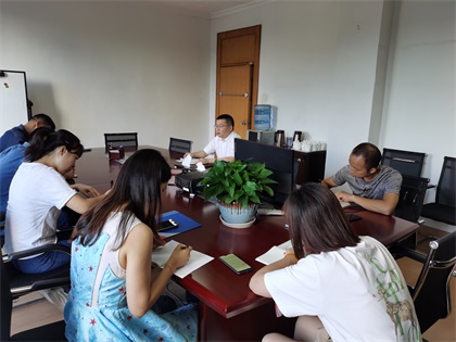 6686体育股份公司党委组织新发展对象进行入党前谈话