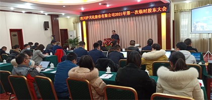 6686体育股份公司召开2021年第一次临时股东大会