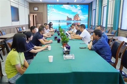 市委第五巡察组副组长杜明一行莅临6686体育股份公司指导工作