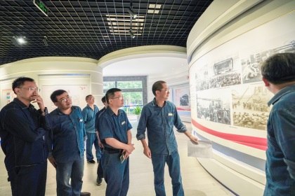 6686体育陈列馆内部改造进入微调阶段