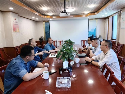 国网纳溪供电公司到6686体育股份公司沟通交流