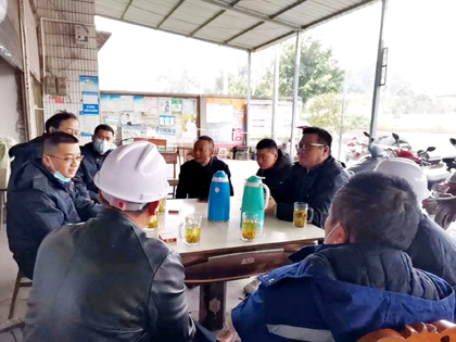 6686体育股份公司积极跟进华商同心文化园项目输气管线迁改工作