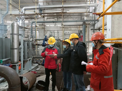 6686体育股份公司总经理赵永清率队开展周末专项检查