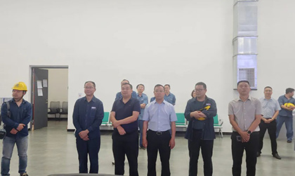 省应急管理厅率队莅临6686体育股份公司督查安全生产月活动开展情况