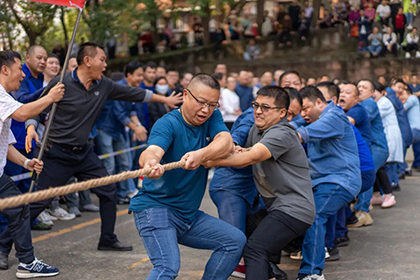 6686体育股份公司举行“健康杯”拔河比赛