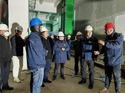 6686体育集团领导调研指导宁夏高效复合肥项目建设工作