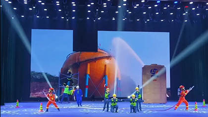 6686体育股份公司情景剧《阵地》勇夺第一