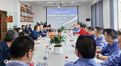 6686体育股份公司与四川美丰公司联合开展合成氨生产专项检查交流