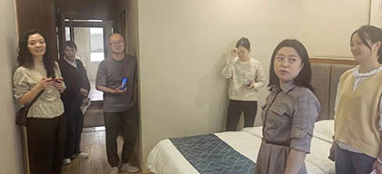 泸州市文旅局到6686体育宾馆开展调研工作