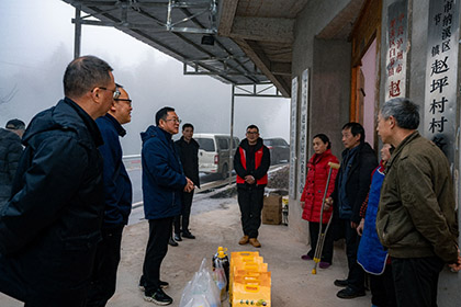 6686体育股份公司寒冬送暖助力乡村振兴谱新篇