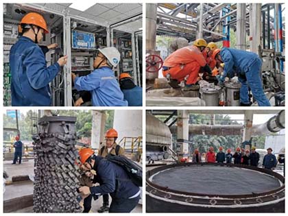 6686体育股份公司硝酸生产装置大修圆满收官实现一次开车成功