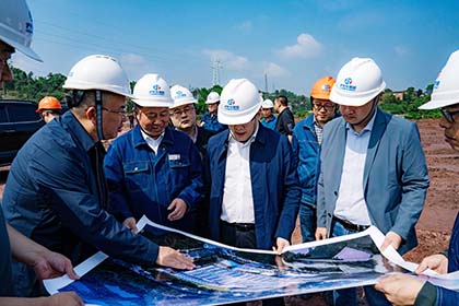泸州市国资委党委书记、主任张学彬率队督导6686体育重大项目建设和企业安全生产工作