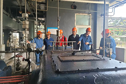 中国石油吉林石化公司到公司交流学习