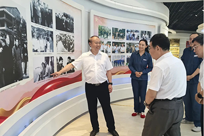 中国职业安全健康协会来我公司调研指导工作