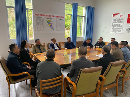 6686体育股份公司党委书记廖廷君率队赴合江县燕口村调研