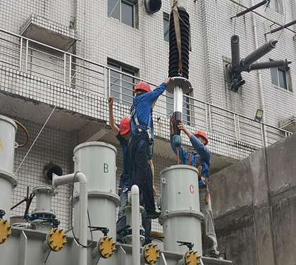 6686体育股份公司圆满完成东区110kV站主变压器增容改造工程